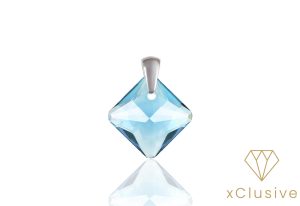 Princess Vízkék Osztrák Kristály Medál