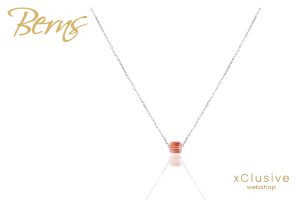 Gigi Narancs Színű Kocka Osztrák Kristály Nyaklánc