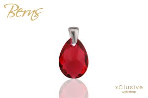 Rio Tűzpiros Osztrák Kristály Medál