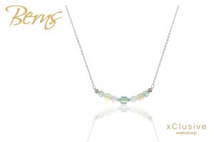 Rimini Zöld Antiallergén Kristály Nyaklánc