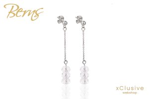 Babett Csillogó Antiallergén Osztrák Kristály Fülbevaló