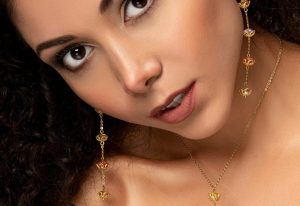 Abigél Osztrák Kristály Fülbevaló És Nyaklánc